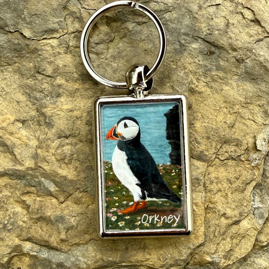 Puffin Keyring