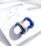 Watercolour Resin Hoop Earrings - Image 3
