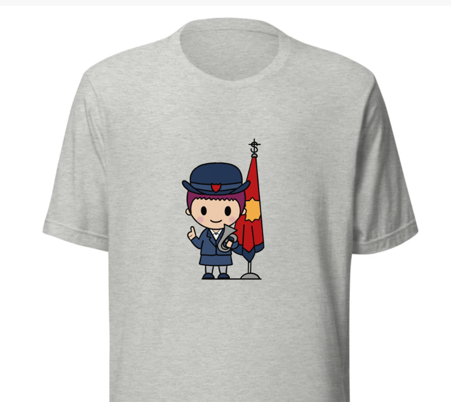 Personalised Salvation Army Chibi T-shirt