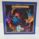 Son Birthday Card - Headphones Design - Music Loving Teens & Young Adults