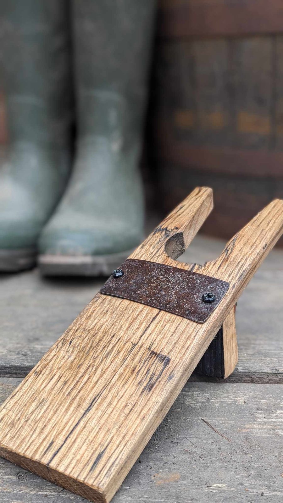 Whiskey Barrel Boot Jack Boot Puller