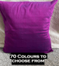 Handmade Raw Silk and Cotton Cushion Cover Handloomed in India Envelope Style