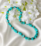 Turquoise & Pyrite Bracelet - Image 1