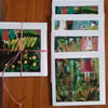 Pack of four blank cards from my original art work Inc free UK postage