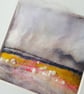 Original fibre art, FELT and TEXTILE Landscape,A frosty morning on the coast - Image 4