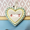 Small Ceramic heart decoration Swear words 