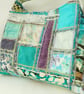 Silk, velvet and mixed textiles cross body bag  - Image 3
