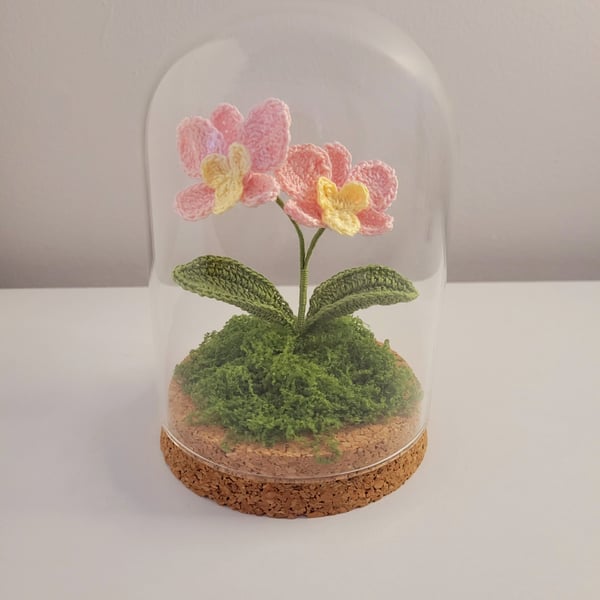 Crochet Orchid Dome