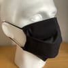Black Cotton Face mask,Reusable fask mask ,Washable face covering,Free P&P