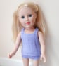 KNITTING PATTERN PDF Pretty Vests for Doll - Image 1