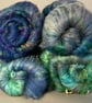 4 mini art batts - 100g total