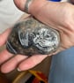 Seal  hand painted paperweight 