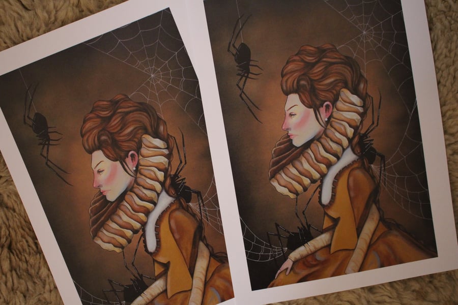 Queen of Webs Print