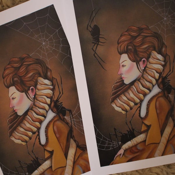 Queen of Webs Print