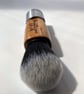 Handcrafted Shaving Brush in Spalted Beech wood with Engine Piston (SKU SB09) - Image 4