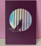 A4 Holographic Wolf Moon Poster - Image 1
