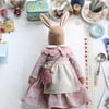 Heirloom Liberty Bunny - Large size Betsy Ann Pale Pink