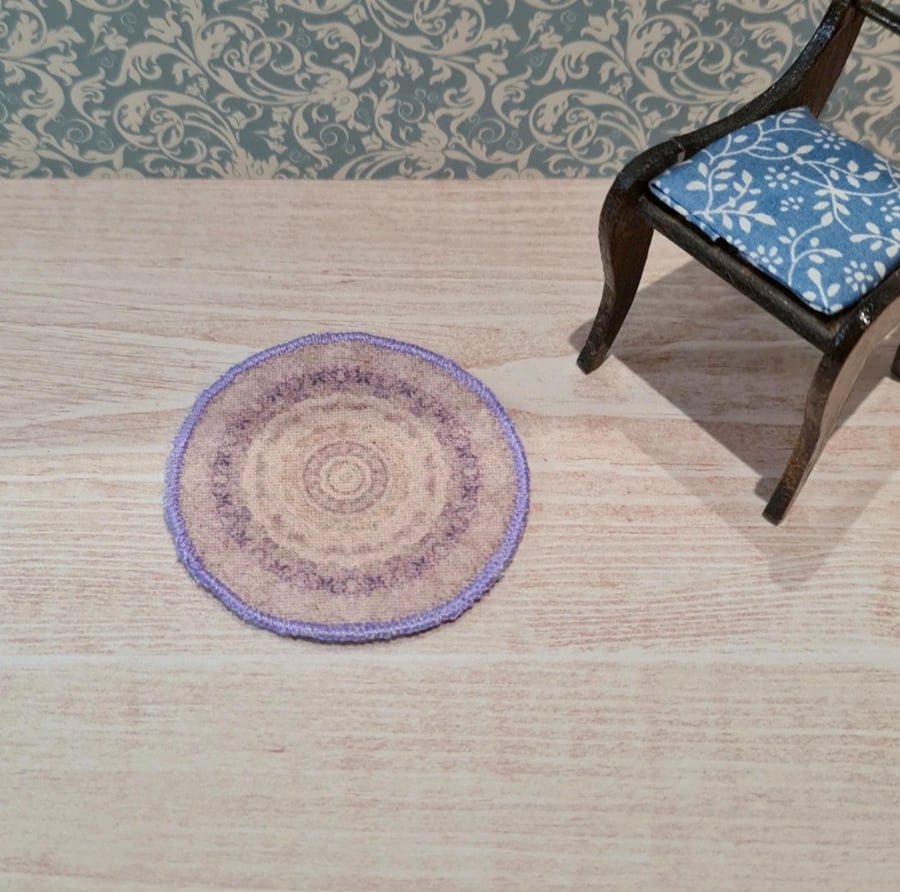 Dollhouse Miniature Carpet