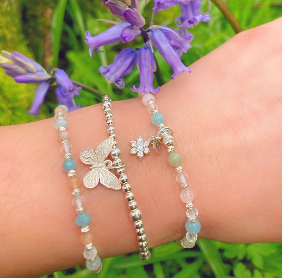 Sterling Silver Charm Bracelets