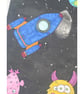 Space Rectangle Children's Wall Art - Image 6