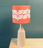 NEW Handmade Leaf Print Lampshade - Cinnamon - British Made 