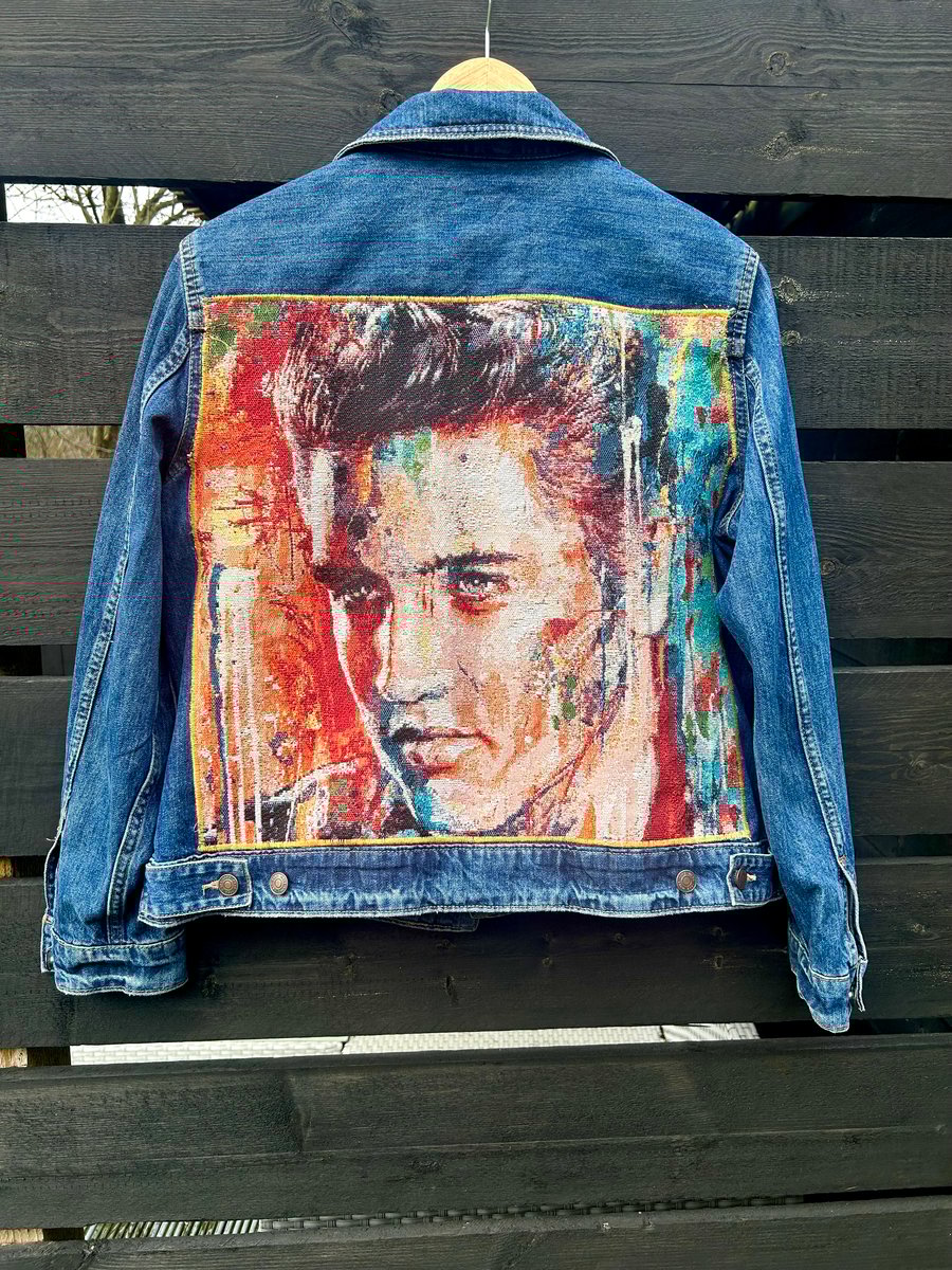 Elvis Presley denim jacket Size 18