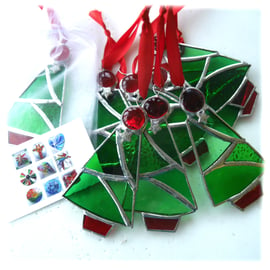 Christmas Tree Stained Glass suncatcher Xmas decoration