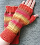 Fingerless Gloves - Hand Knitted - Autumn - Image 1