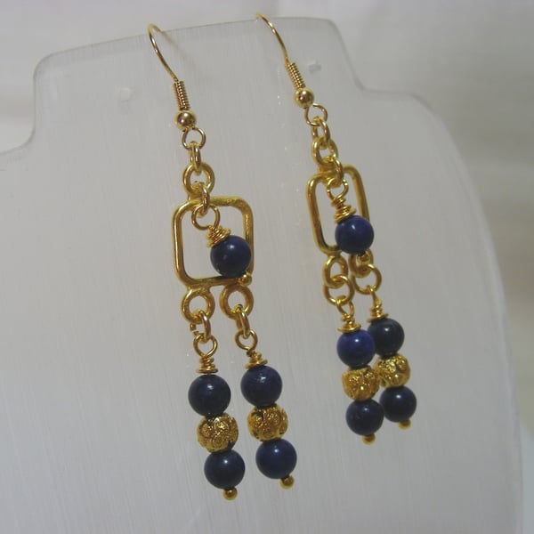 Lapis Lazuli Earrings