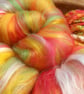50g Liquorice Torpedo Art Batt for Spinning - Image 3