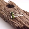 Forest Floor Chrysoprase Earrings