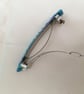 Aqua and Lilac Hair Slide - Image 4