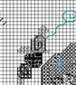 Wedding Cross Stitch Pattern: Bride & Groom Anniversary Design (PDF Chart) - Image 4