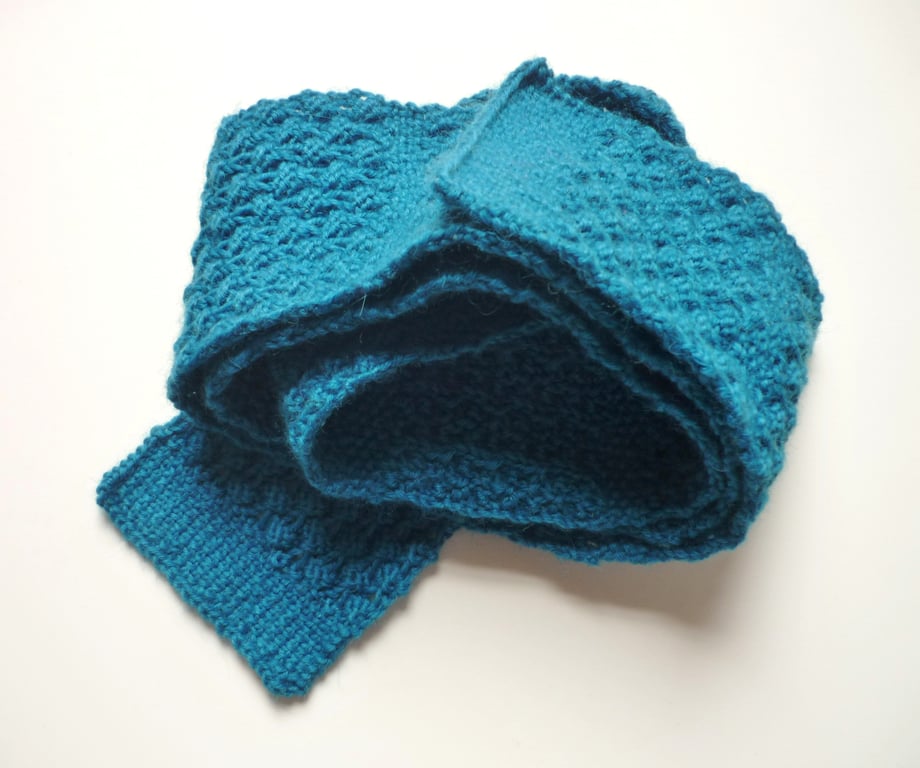 Back to school gift - Girls British wool scarf - Eco friendly