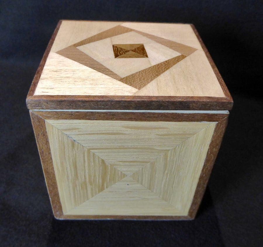 Wood Veneer Jewellery box