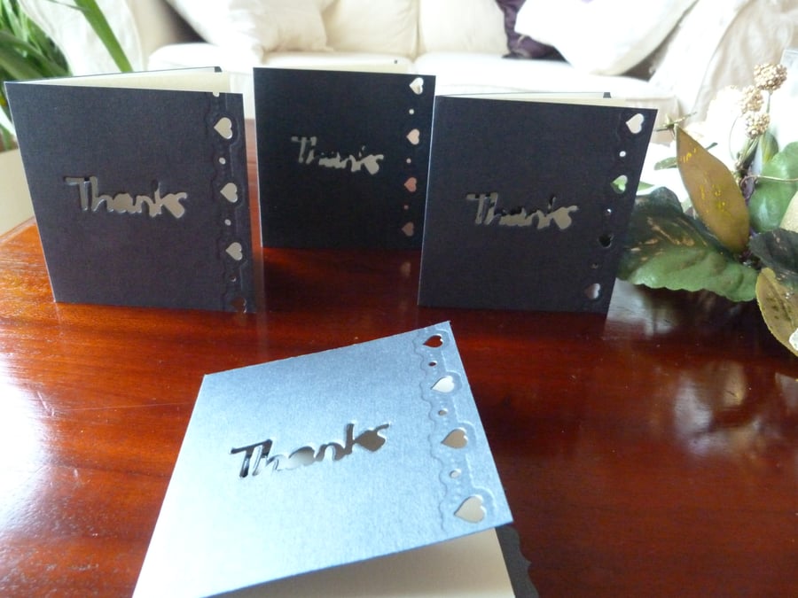 Pack of 3 Thank You cards