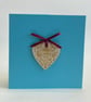 'You are loved' card with detachable decoration - Image 1