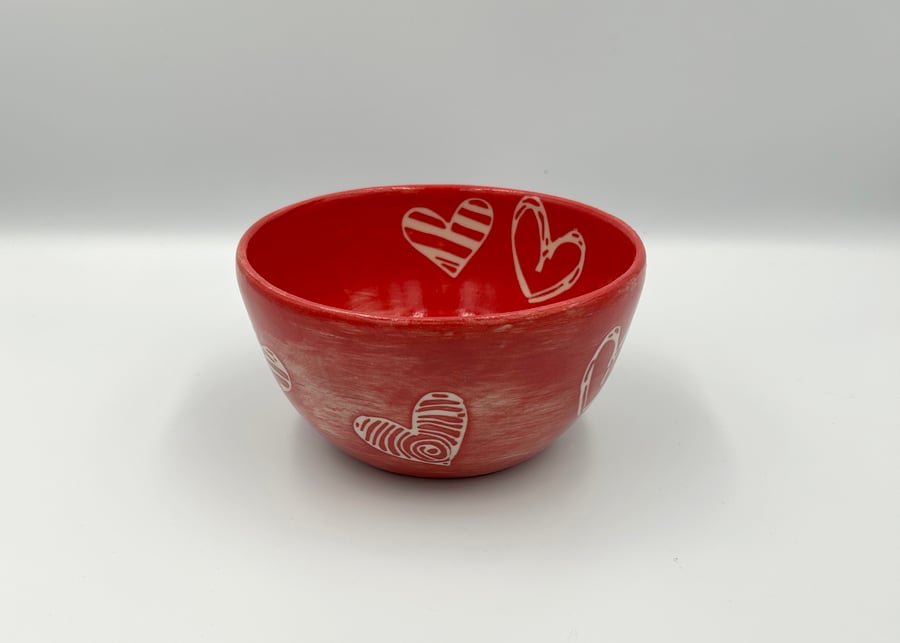 Ceramic Heart Bowl Valentines' Day Mothers' Day Gifts