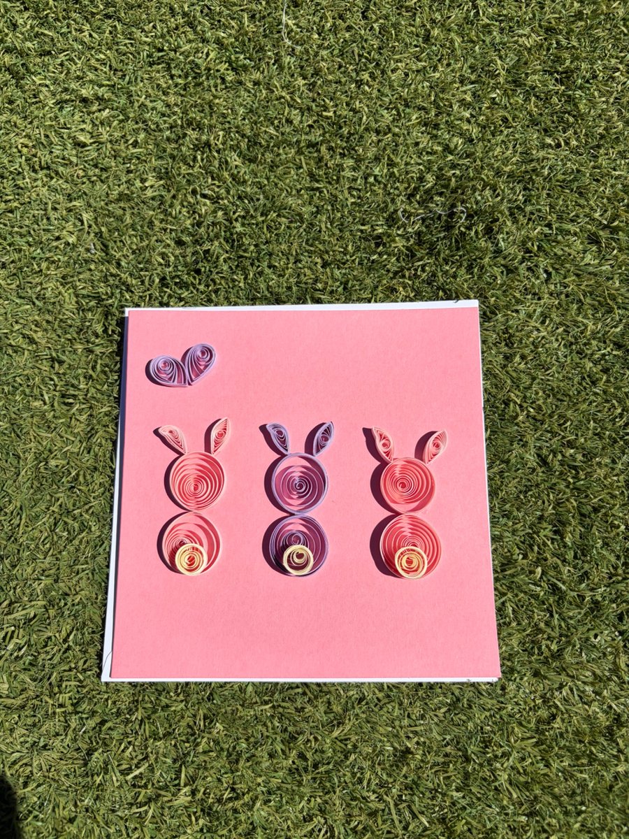 Handmade Quilled Card