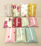 Tissue holder in beige with fox pattern, tissues included, wipe clean - Image 6