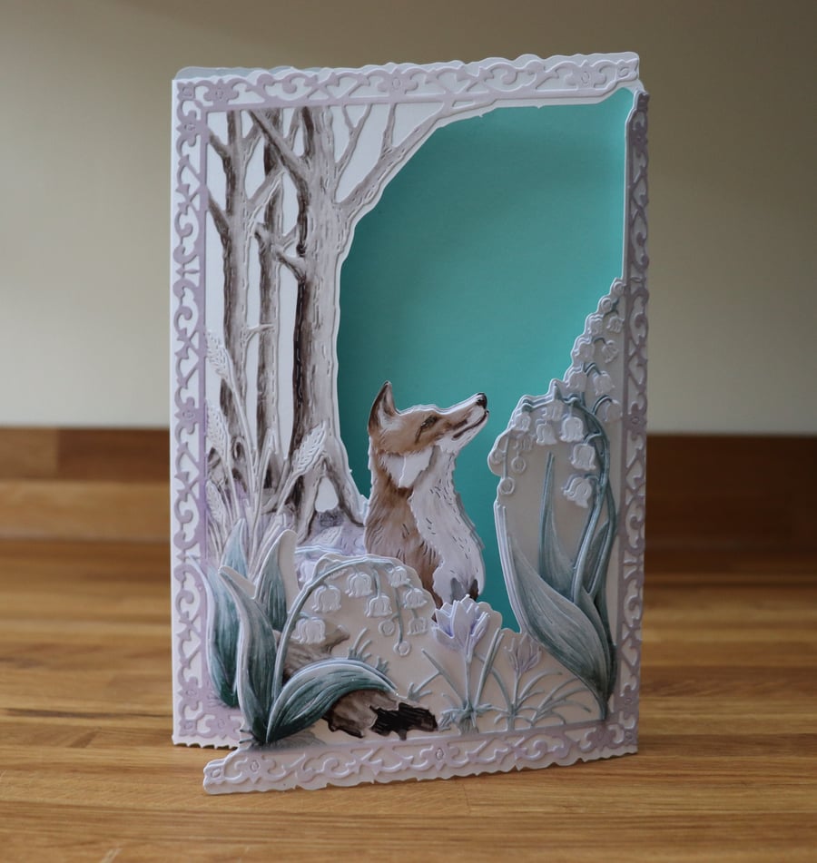 Foxy Wildlife in the woods