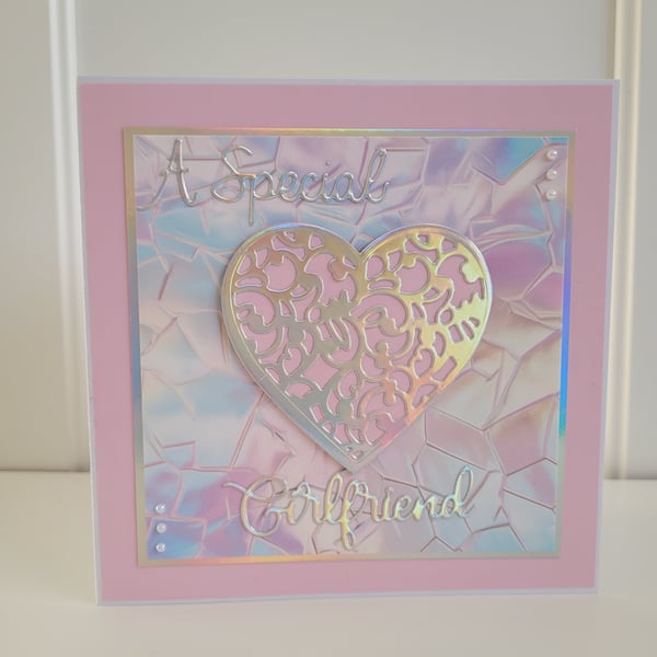 Girlfriend Anniversary Card - COMMISSION PIECE RESERVED FOR RIC