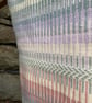 Rosanna cushion: Pastel Pink. Handwoven in Wales - Image 7