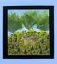 Hare greetings card original artwork - Image 3