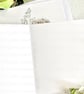 Snowflake Christmas Cards Watercolour Print with envelopes - Quantity options - Image 4
