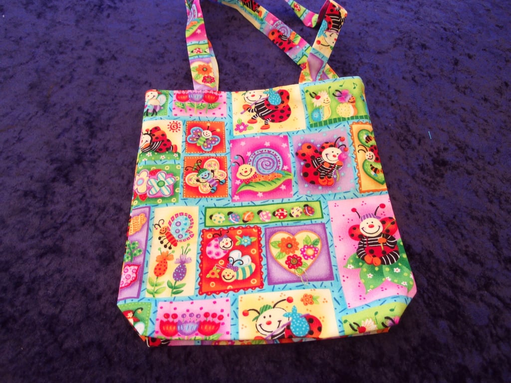 Ladybirds Fabric Bag