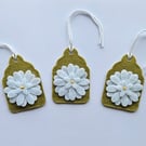 Felt Flower Gift Tags 