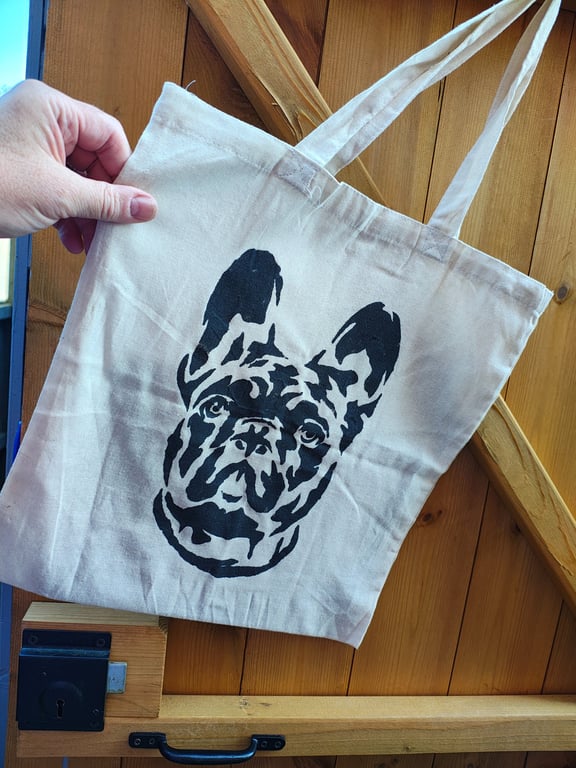 Hand painted tote bags 