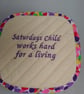 Coasters A Set of 7 Featuring  Birth Days of the Week Rhymes - Image 9