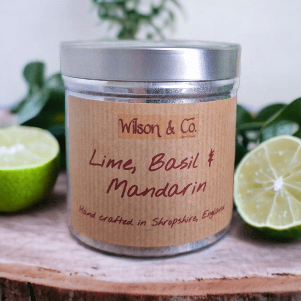 Lime Basil & Mandarin Scented Candle 230g 